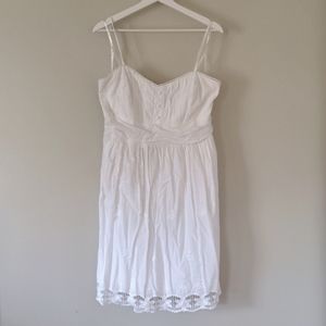 City Triangles White Lace Dress Size 16